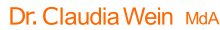 Internetseite von Dr. Claudia Wein logo